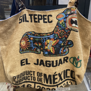 Sac en toile de jute - El Jaguar "Mexico"