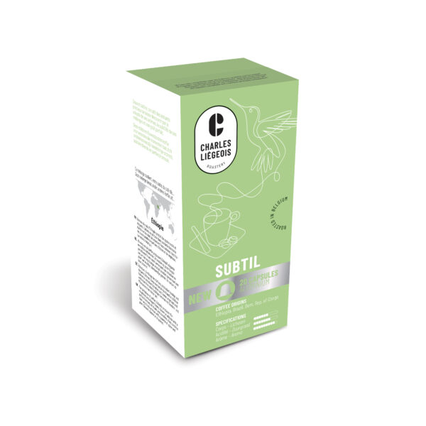 Capsules Subtil Charles Liégeois 20 caps